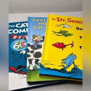 Set of 3 Dr. Seuss Books